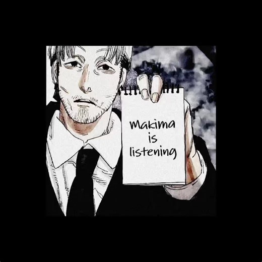 MAKIMA is listening#makima #chainsawmanedit #foryoupage #blowthisup #dontletthisflop
