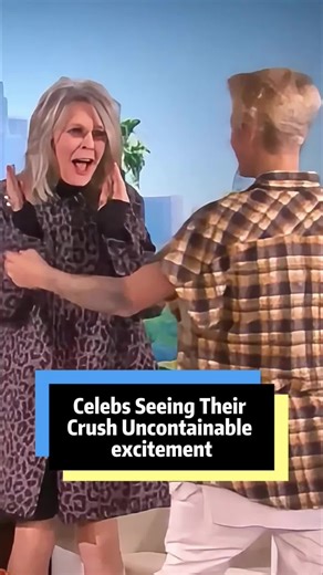 Celebrities Reacting to Their Celebrity Crushes