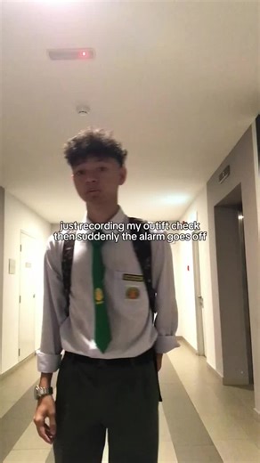 #fyp | just recording suddenly alarm goes off