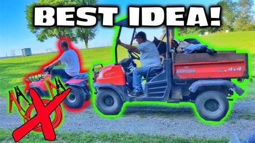 Redneck Bump Start! Sherp Adventure Begins