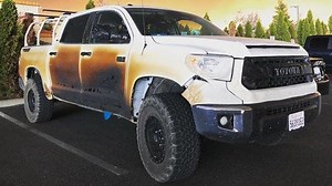 Toyota Will Replace Tundra That Charged into a California Wildfire