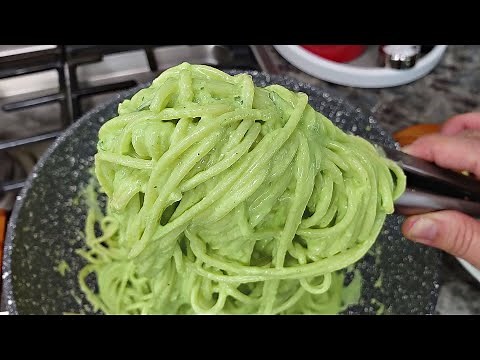 GREEN SPAGHETTI | EASY Mexican Style Green Spaghetti | Spaghetti Verde Recipe