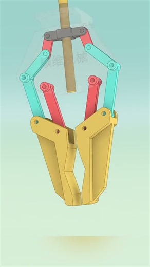 Mechanical mechanism #cad #design #mechanical