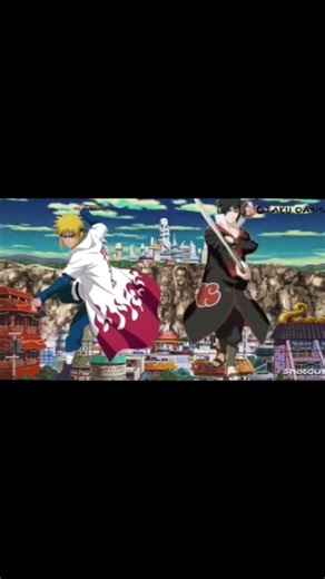 yellow flash vs akatsuki #minato #naruto #trending #anime #akatsuki #