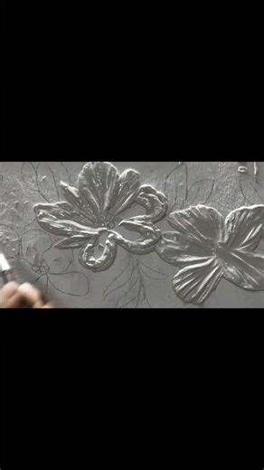 "Bringing Walls to Life: Textured Flower Art Time-Lapse Tutorial" #flowers #timelapse #tutorial #diy