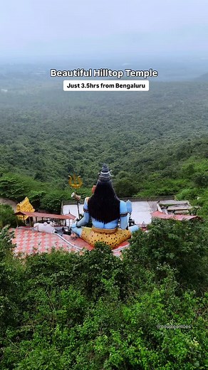 286K views · 137K reactions | A peaceful hilltop temple 3.5hrs from...
