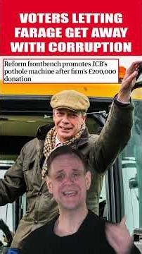 Farage Isn't Even Hiding His Corruption #shorts