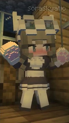 GeorgeNotFound's PAWS DANCE (SAD CAT) Challenge | Dream SMP & Team Minecraft Animation #shorts