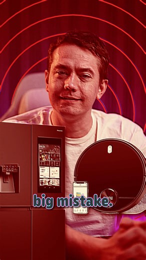 130K views · 2.7K reactions | Hey, maybe connecting our household appliances like vacuums and fridges to the internet was a big mistake. | UFD Tech | Facebook