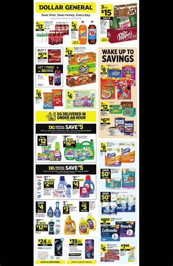 Look what's on sale at Dollar General this week. Shop groceries, housewares and many more from 2/22/26 to 2/28/26 and stretch Your dollar for next purchases. | Weekly Flyer Ads