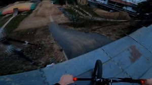 BMX Bike Riding Adventure on a Dirt Track