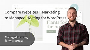 GoDaddy Help Center - How-To Video - Compare Websites   Marketing to Managed Hosting for WordPress