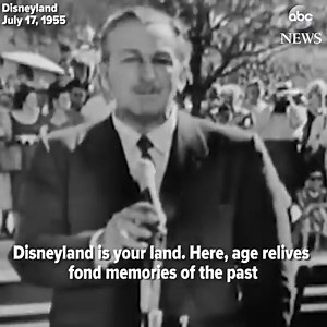 62K views · 1.1K reactions | "To all who come to this happy place, welcome!" A look back at opening day with Walt Disney himself ❤️ Happy 64th birthday Disneyland!  https://gma.abc/2JNd0pA | Good Morning America | Facebook