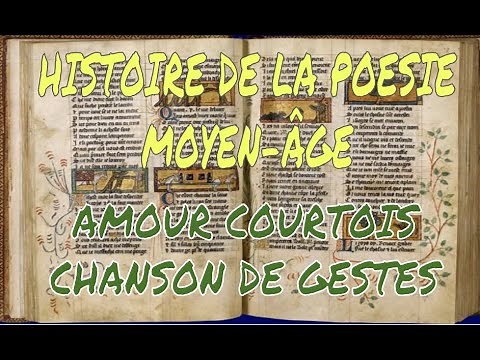 3. Histoire de la poésie: MOYEN-ÂGE