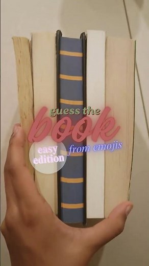 *EASY* guess the book with emojis