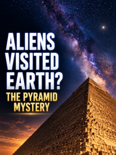Did aliens ever visit Earth—or were ancient civilizations simply far more advanced than we imagine? The Great Pyramid still raises questions about engineering, astronomy, and lost knowledge. #AncientMysteries #Pyramids #Aliens #History #Space