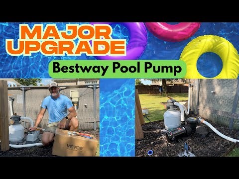 Major Pool Pump Upgrade | Bestway Above Ground Pool