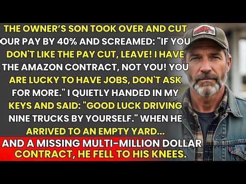 Owner's Son Cut Pay 40% "You Are Lucky To Have Jobs"—I Quit With His Best Truck Drivers And Multi...