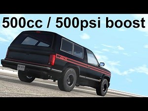 500 PSI Turbo On A 500cc Engine! BeamNG. Drive