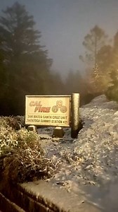 32K views · 827 reactions | SNOW IN SANTA CRUZ ❄️ The storm moving across the Bay Area brought snow to higher elevations in Santa Cruz County. Video: Cal Fire CZU For the latest on the Atmospheric River, click link: https://bit.ly/2MbogkN | KRON 4 News | Facebook
