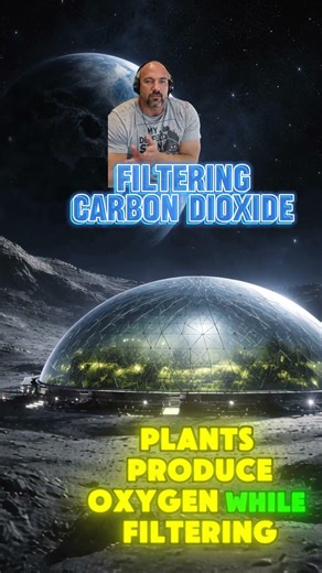 A Self Sustaining World On The Moon