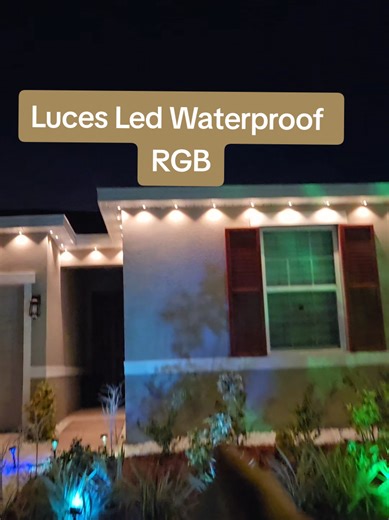 Waterproof RGB LED Lights for Outdoor Spaces