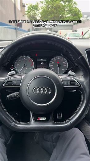 Installation KIT CarPlay et Android Auto sans fil pour Audi SQ5