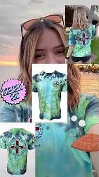 Turtle Hospital logo tie dye shirts available NOW on our online store! Get yours whil #turtle