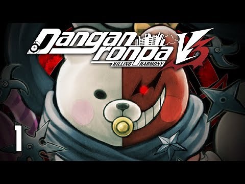 NEW KILLING GAME - Let's Play - Danganronpa V3: Killing Harmony (DRV3) - 1 - Walkthrough Playthrough