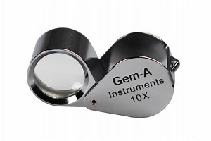 Gem-A 10x Triplet Loupe, with chrome finish - Gem-A Instruments | Official online store