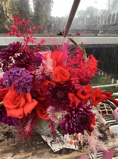 Beautiful Floral Arrangement with ASMR Sounds