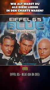 1999: Wie alt warst du als diese lieder in den Charts waren? | Dance Charts