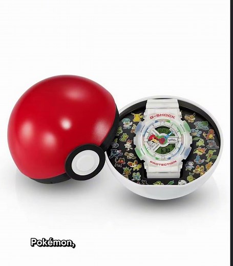 Pokémon x Casio G-Shock Is Official! ⚡⌚ Poké Ball Collector’s Edition Revealed