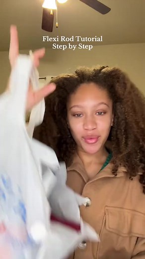 Flexi Rod Set: Step by Step Tutorial | I sat under the dryer for about 30-40 minutes making sure #reelsfb #reelsviral #reels | Alyssa Nicole