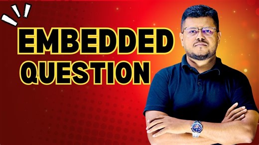 31K views · 856 reactions | Embedded Question একটা আতঙ্কের নাম । না জানলে তুমিও ভুল কিরতে পার। চলো জেনে নেই এখনি এই ভিডিও তে। | Alom's English Center | Facebook