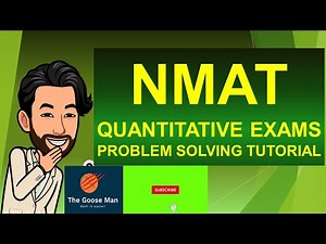 NMAT Algebra Quantitative Exams Problem Solving Tutorial