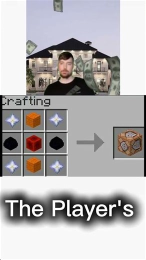 When Player's get command block recipe #minecraft thanks @CrazyChaos_369 thanks for dreax