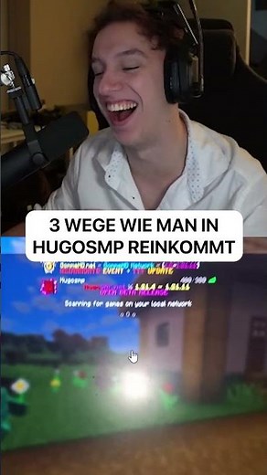 3 ways to get into HugoSMP...