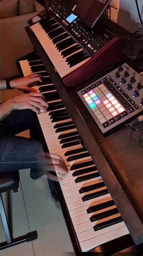 ABBA – SOS Intro Recreated 🎹 #synth #abbadiscography #synthwave #piano #ABBA