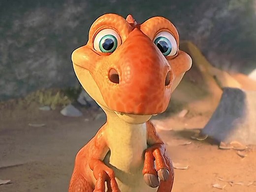 Ice Age Dawn of the Dinosaurs: Momma Dino Takes Care of Baby Dinosaurs