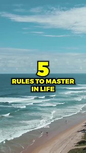 5 Rules to Master in Life 💯 #reels #growthmindset #lifelessons #motivation #inspiration #positivevibes #wisdom #trending #quotes #positivity #viralreels | Life's Ideal