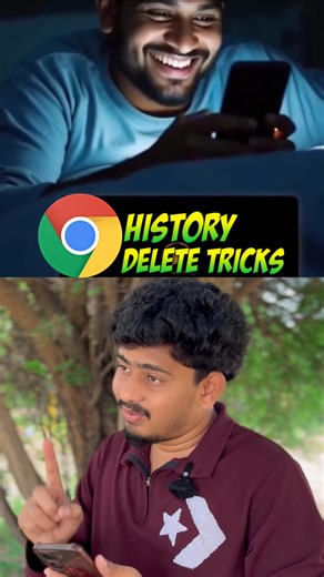 Tech Brothers on Instagram: "Chrome History, search History Permanent Delete Tricks...🤯 #chrome #history #delete #tricks #viralreels"