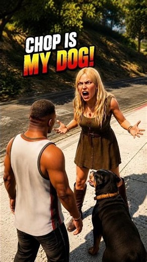 SHE TRIED TO TAKE CHOP AWAY… BUT CHOP CHOSE FRANKLIN 😱🐕 | GTA 5