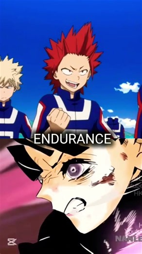 Eijiro kirishima 💪 (My hero academic) vs Kanao tsuyuri 🌺 (Demon slayer) edit