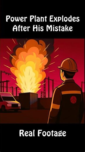 💥 Real Footage: Power Plant Explosion in Russia