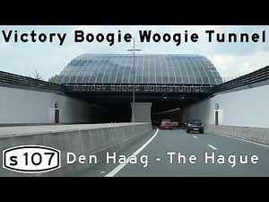Victory Boogie Woogie Tunnel in The Hague