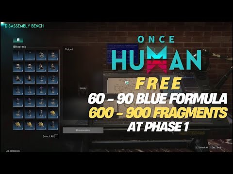 Once Human: How to Get Rare Furniture Formulas FAST! (Metal Shelf & More)
