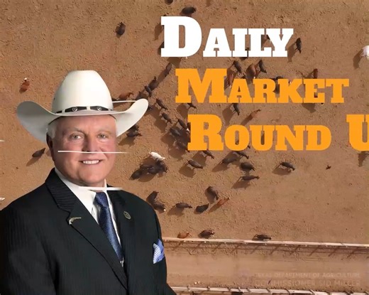 Here is your Daily Market Roundup from Commissioner Sid Miller and the Texas Department of Agriculture. | Texas Department of Agriculture