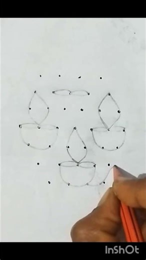 deepam kolam #rangoli #drawing #subscribe #art #kolam #rangoli designs