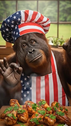 “BOBO Enjoys Perfectly Crispy Grilled Chicken Wings! 🍗🔥 | ASMR Cooking”